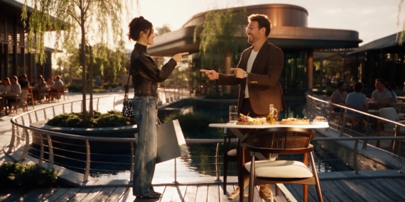 Hande Erçel ile Danilo Zanna aynı reklam filminde buluştu